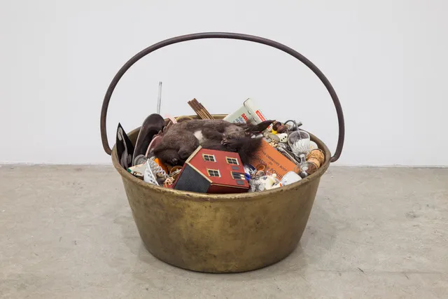 Misc items in a basket