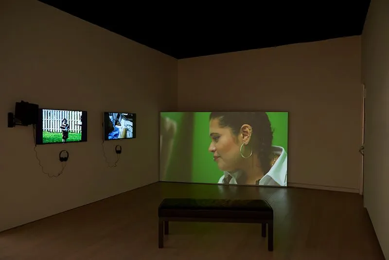 multimedia art installation