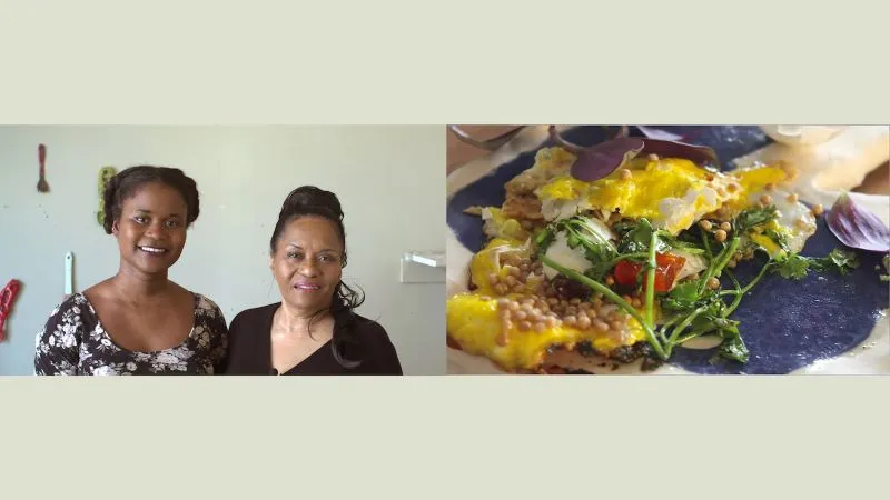 Cooking with the Erotic, 2016, still from 2-channel HD video, 11:37min. Courtesy of the artist.