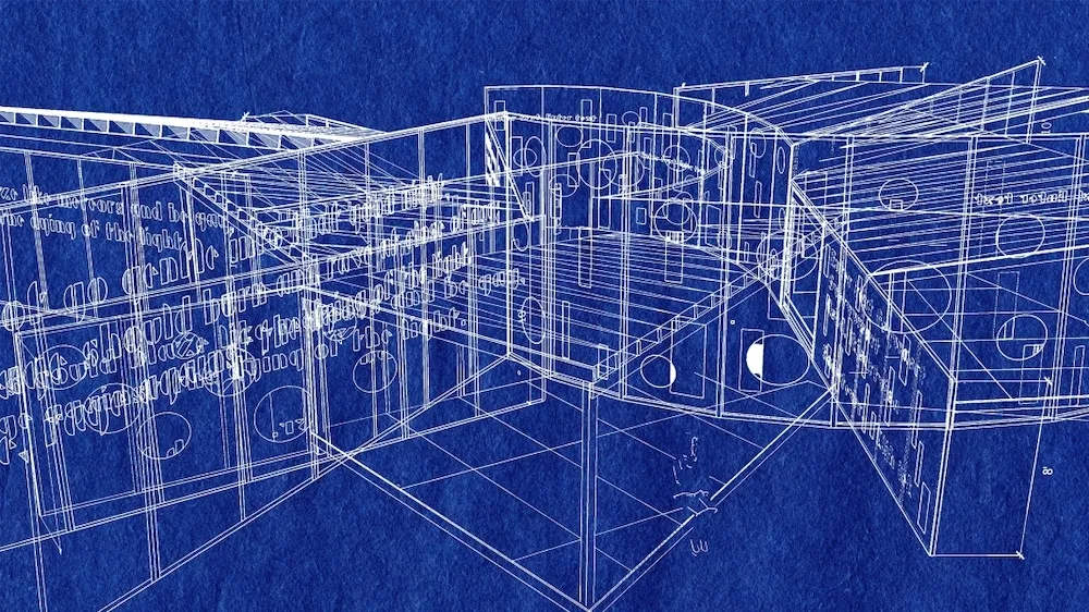 architectural draft of "heat silhouette"