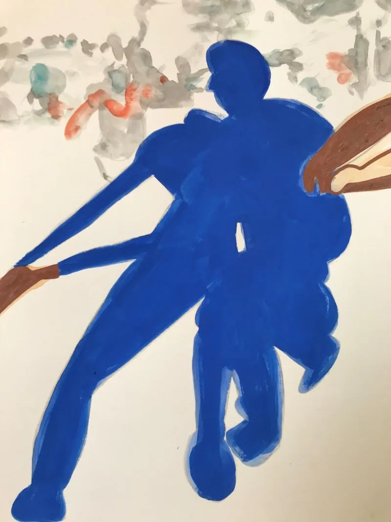 Visual art from 'Works on Paper' by Mentor David Humphrey