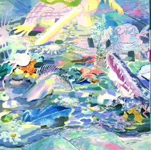 Acrylic painting by Judy Chung '18