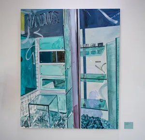 Painting by Lizzie Zelter
