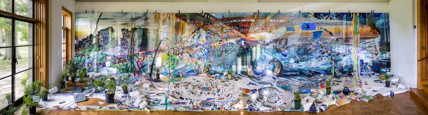 Fifth Season by Professor Sarah Sze, images by Nicholas Knight