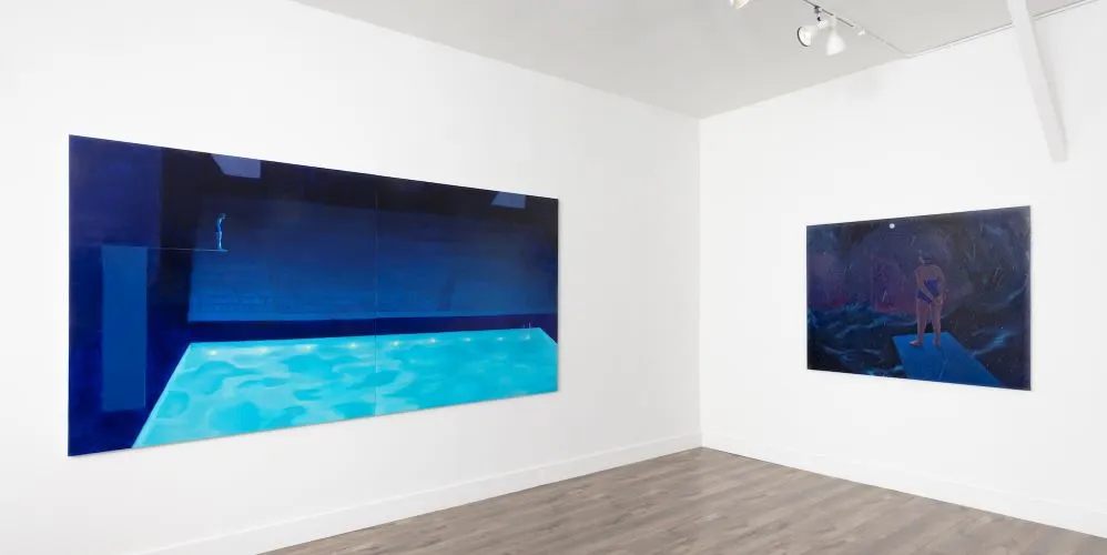 art pieces in gallery