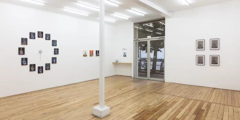 Susan Chen ’20, ‘Purell Night & Day,’ (installation view, Rachel Uffner Gallery, New York)