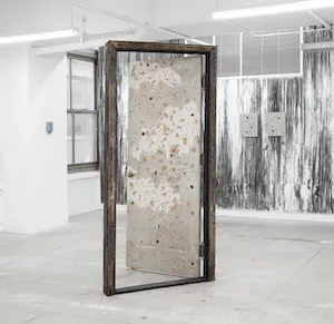 art installation in a gallery