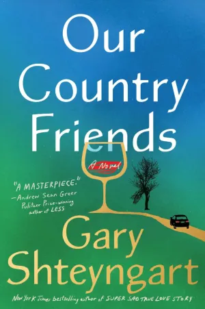 blue and green book cover - Shteyngart