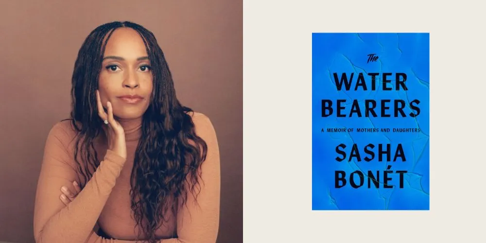 Sasha Bonet & Book Cover