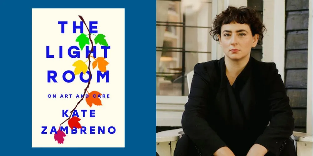 ‘The Light Room’ cover; Kate Zambreno headshot