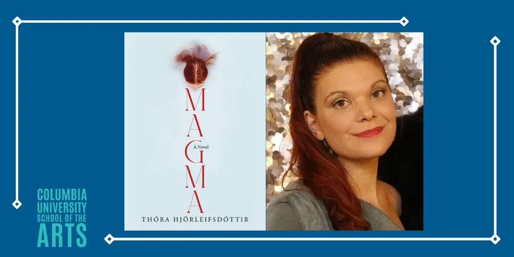 Magma cover; Meg Matich headshot