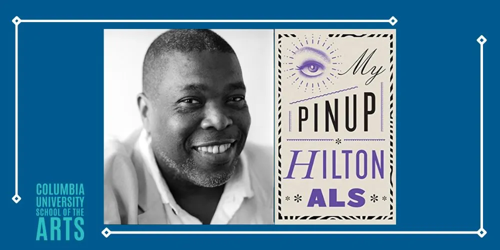 Hilton Als headshot; My Pinup cover
