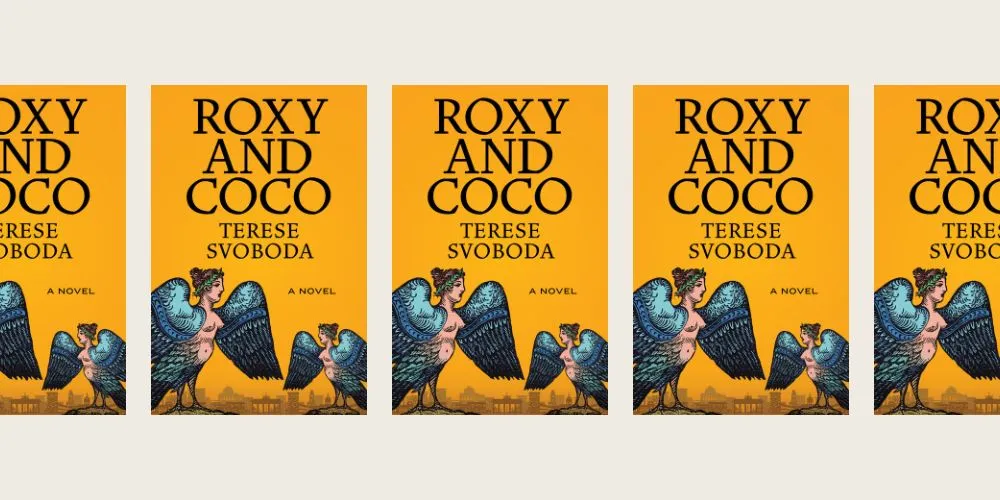 Collage of "Roxy and Coco" book cover