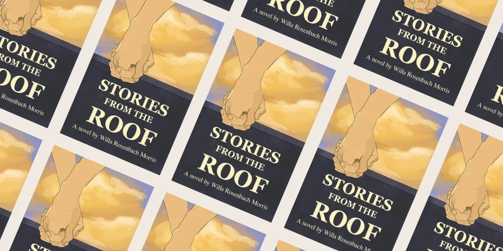 Book cover of 'Stories from the Roof'.