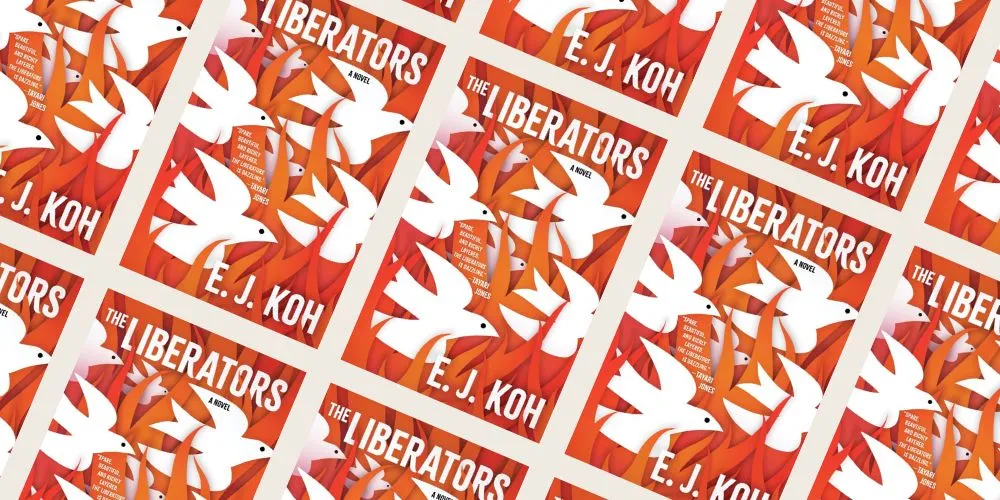 collage of book cover "the liberators"