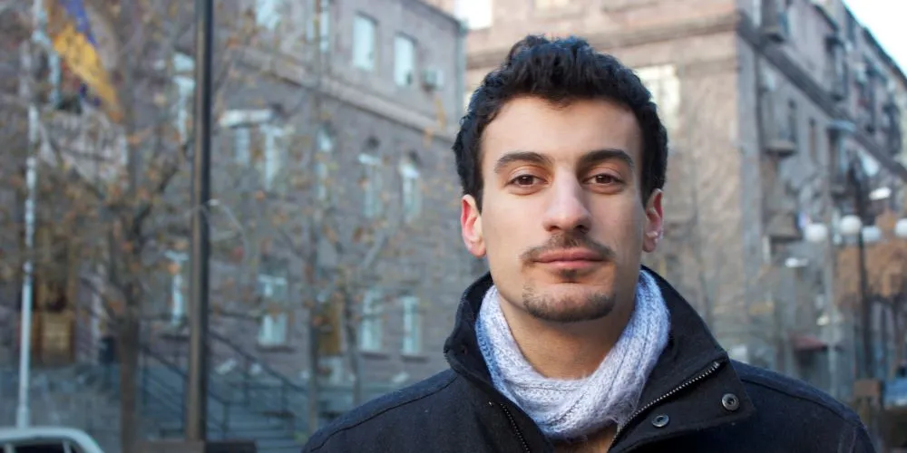 Current Student Raffi Joe Wartanian, founder of Letters for Peace
