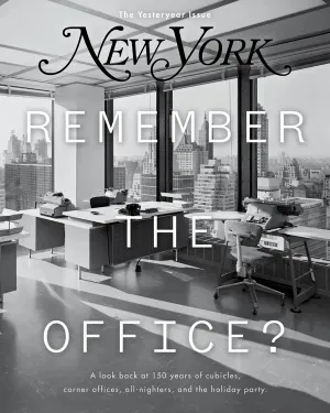 Cover for New York Magazine