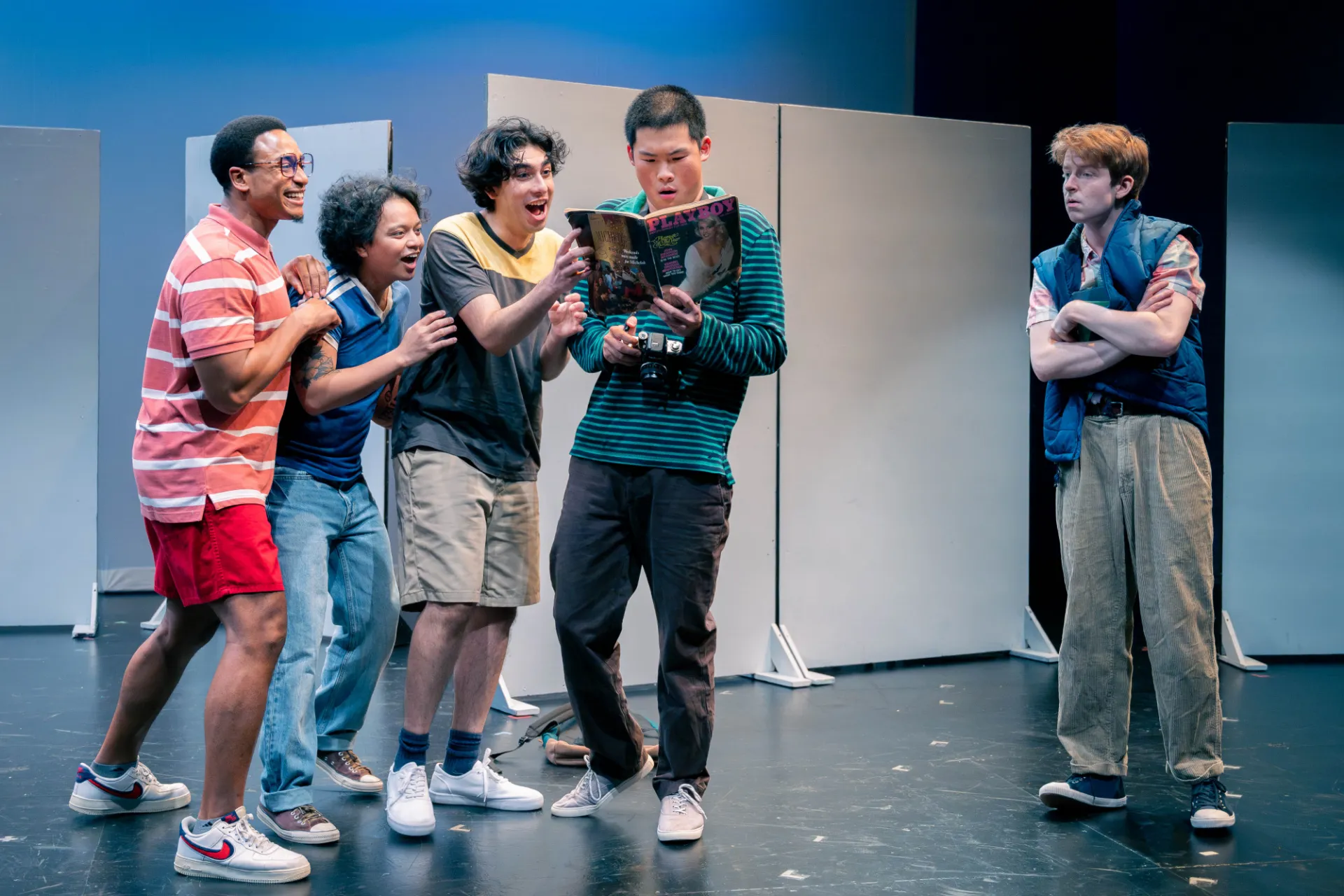 a group of actors on stage