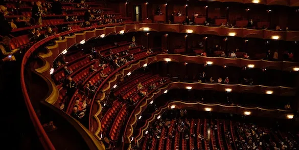 Theater stadium seating