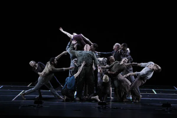 Dancers on stage