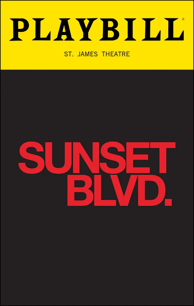 'Sunset Boulevard' Playbill