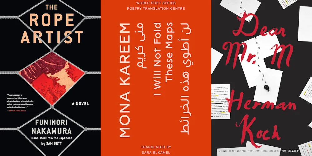 LTAC May 2023 poster - 3 books covers
