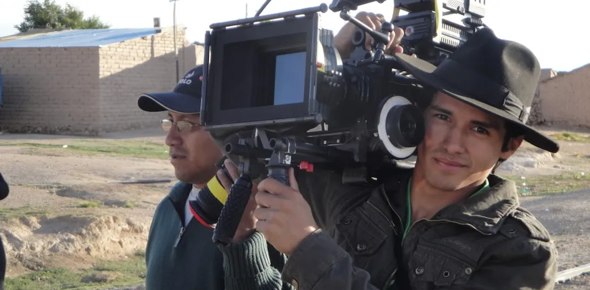 Man holding camera