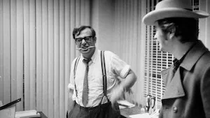 Still from Searching for Mr. Rugoff
