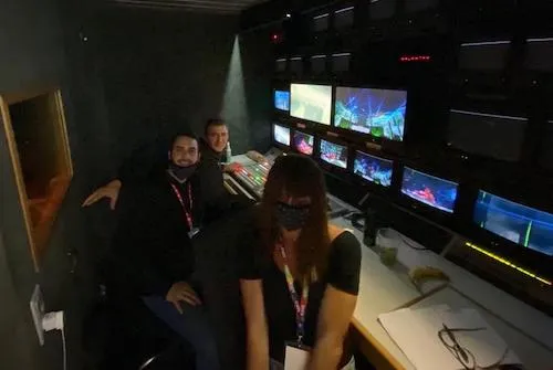 Behind the scenes