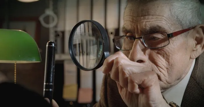 Still from The Mole Agent with Adjunct Professor Jonathan Gray as production counsel