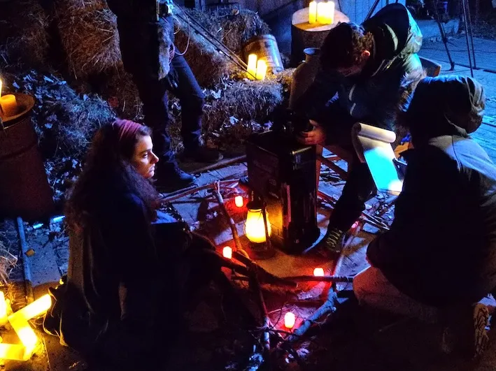 Still from The Midnight Girl