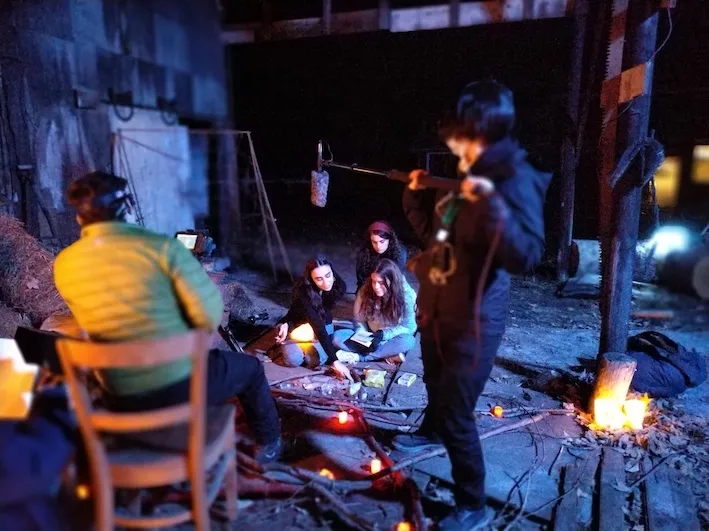 Still from The Midnight Girl