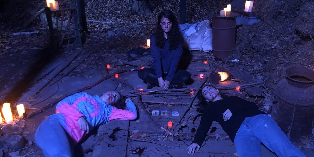 Still from The Midnight Girl, written and directed by student Drhuv Sud and produced by student Elizabeth Grupp.
