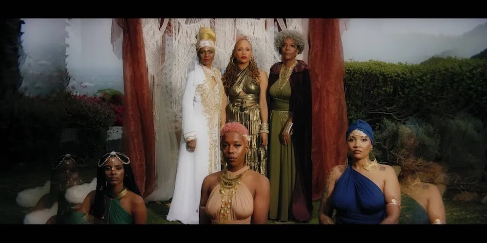 Scene from the video