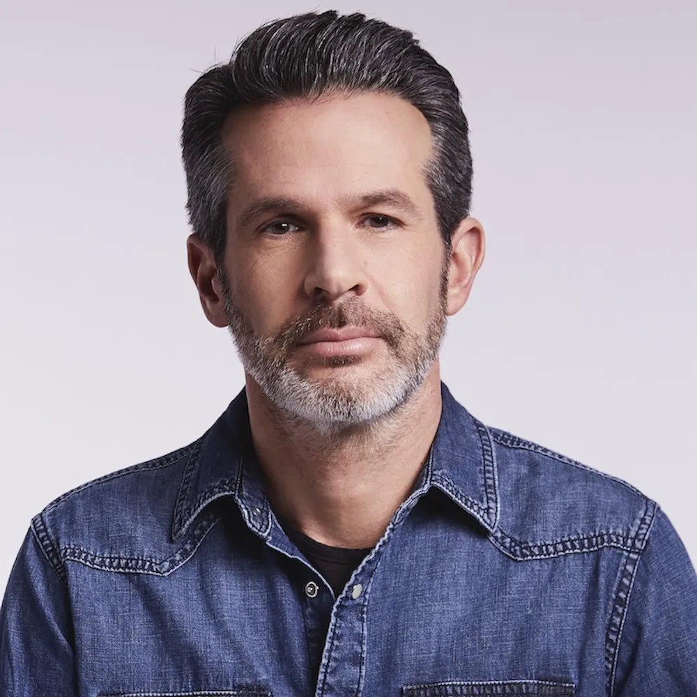 Portrait of a man in denim