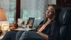 Wounded woman