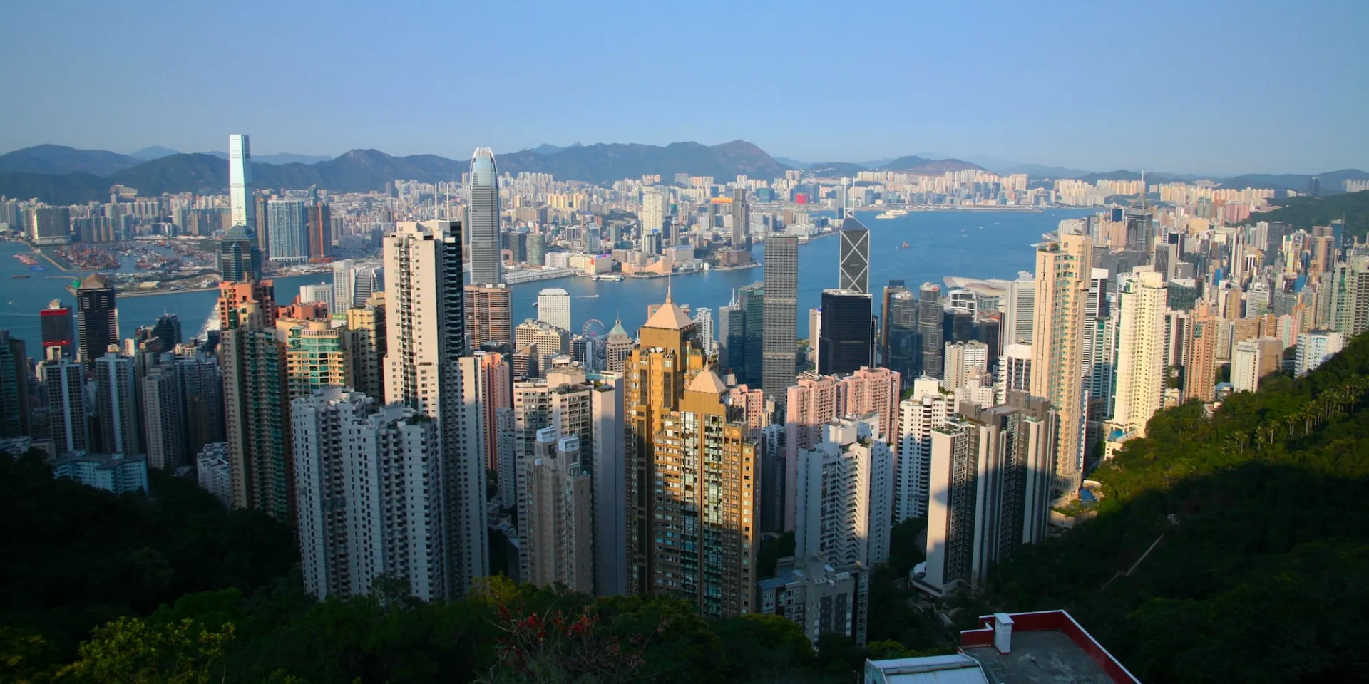 hong kong skyline