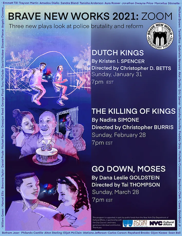 Brave New Works 2021 poster