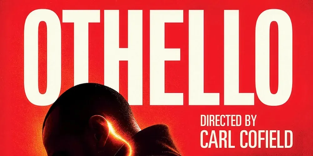 Film poster from, 'Othello' for Uptown Shakespeare in the Park.