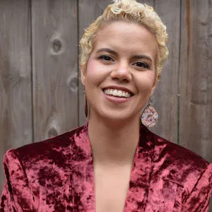 Playwriting student Alle Mims  