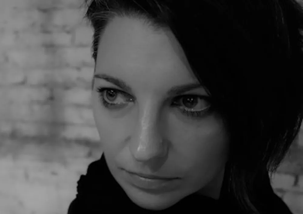 Black and white portrait