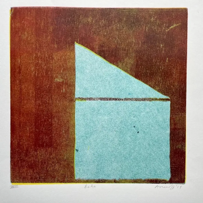 "Echo XVIII," 2019 by Professor Gregory Amenoff