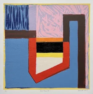 "Solid State II," 2019 by Professor Gregory Amenoff
