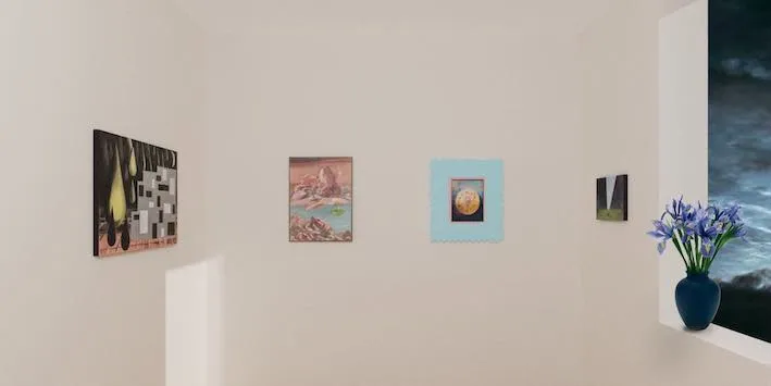 artwork on the wall