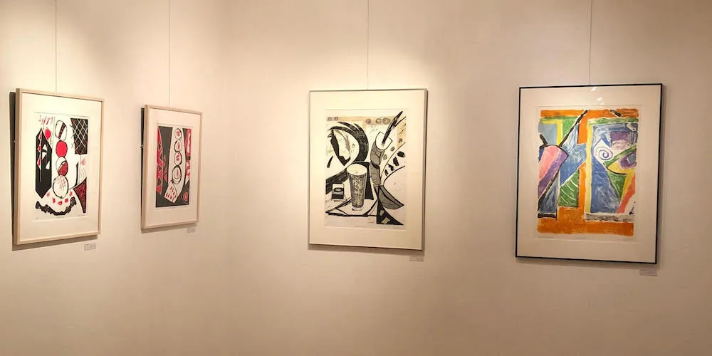 Work by Midori Curtis ’89 at Yoseido Gallery
