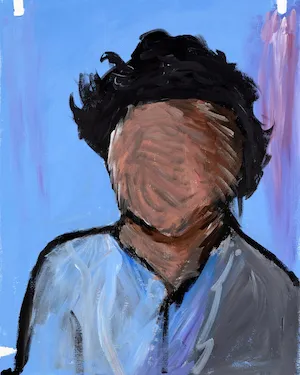 From Portrait Sessions, 2016, Uncredited Painting (1of 30), courtesy of the artist and Goethe - Institut