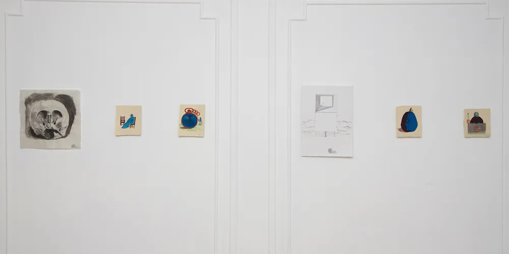 images on a wall