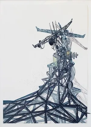 Nicola López in John Thompson: An Artist Collects, image courtesy Childs Gallery.