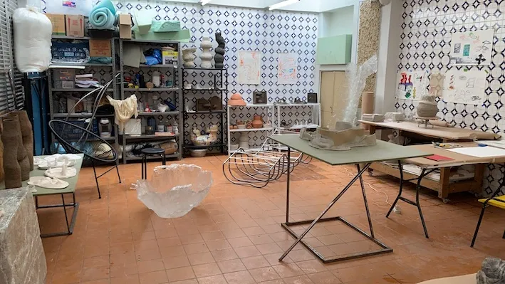 Raphaela Melsohn's current studio