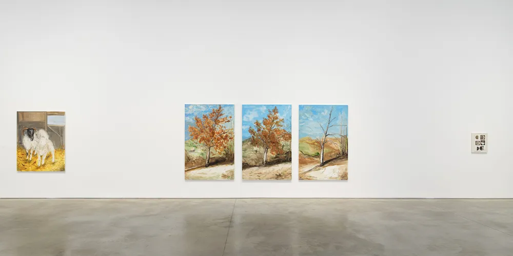 Art work in a gallery space